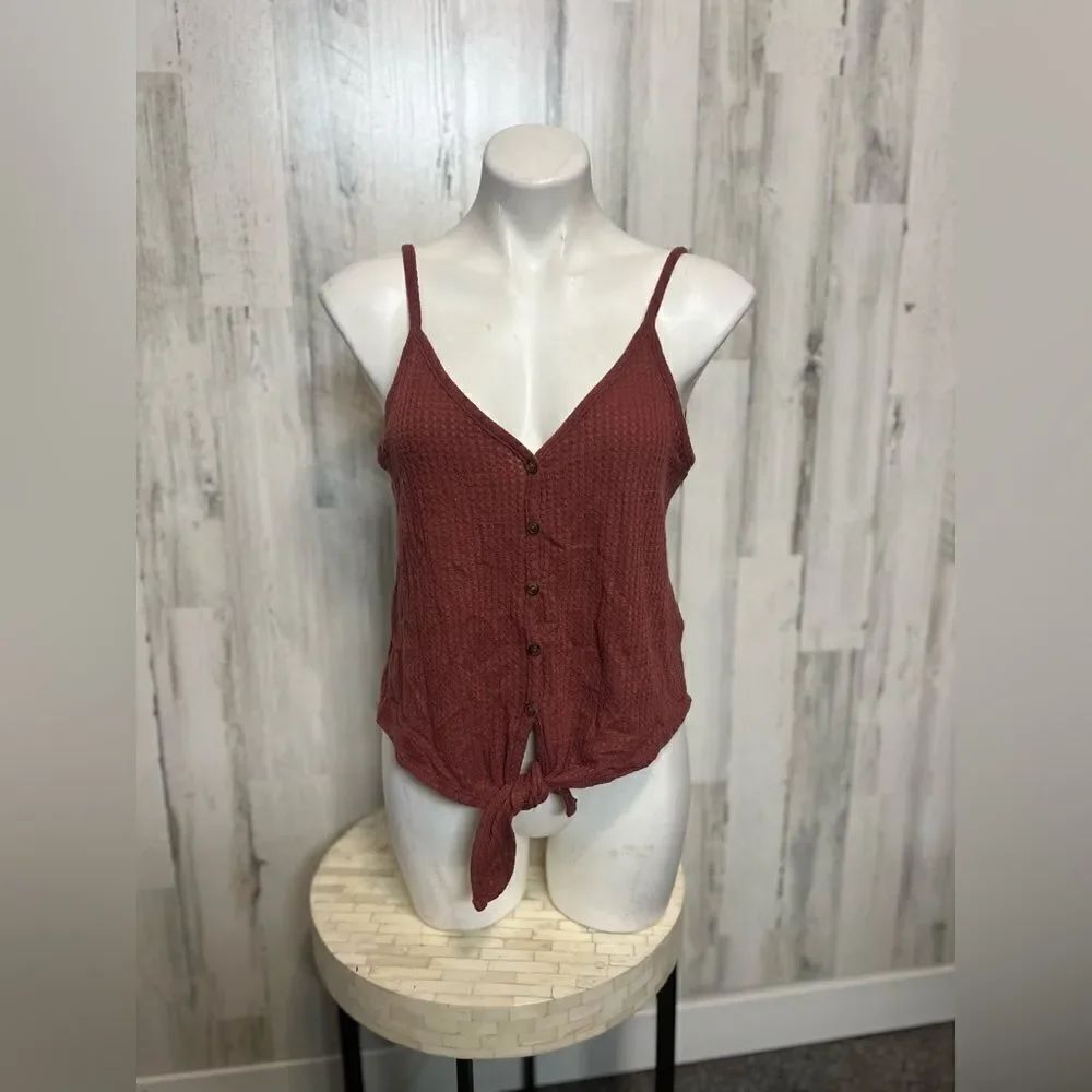 Brown tank top